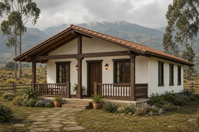 Casa Fría con Chimenea