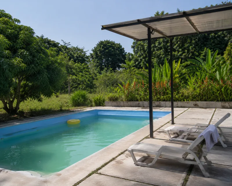 Plano — Zona Piscina + Solarium